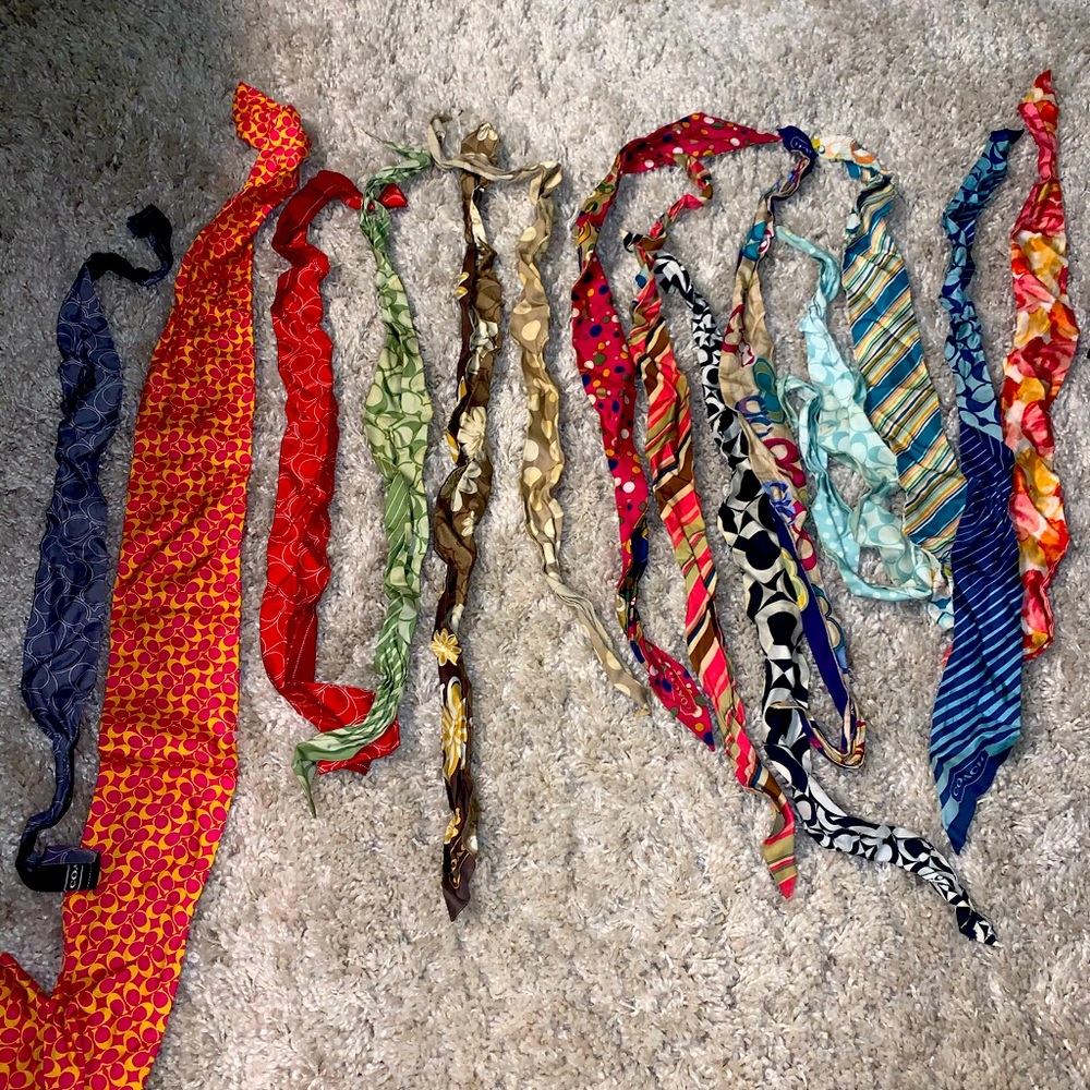 Coach brand scarfs
